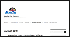 Desktop Screenshot of norcalcarculture.com